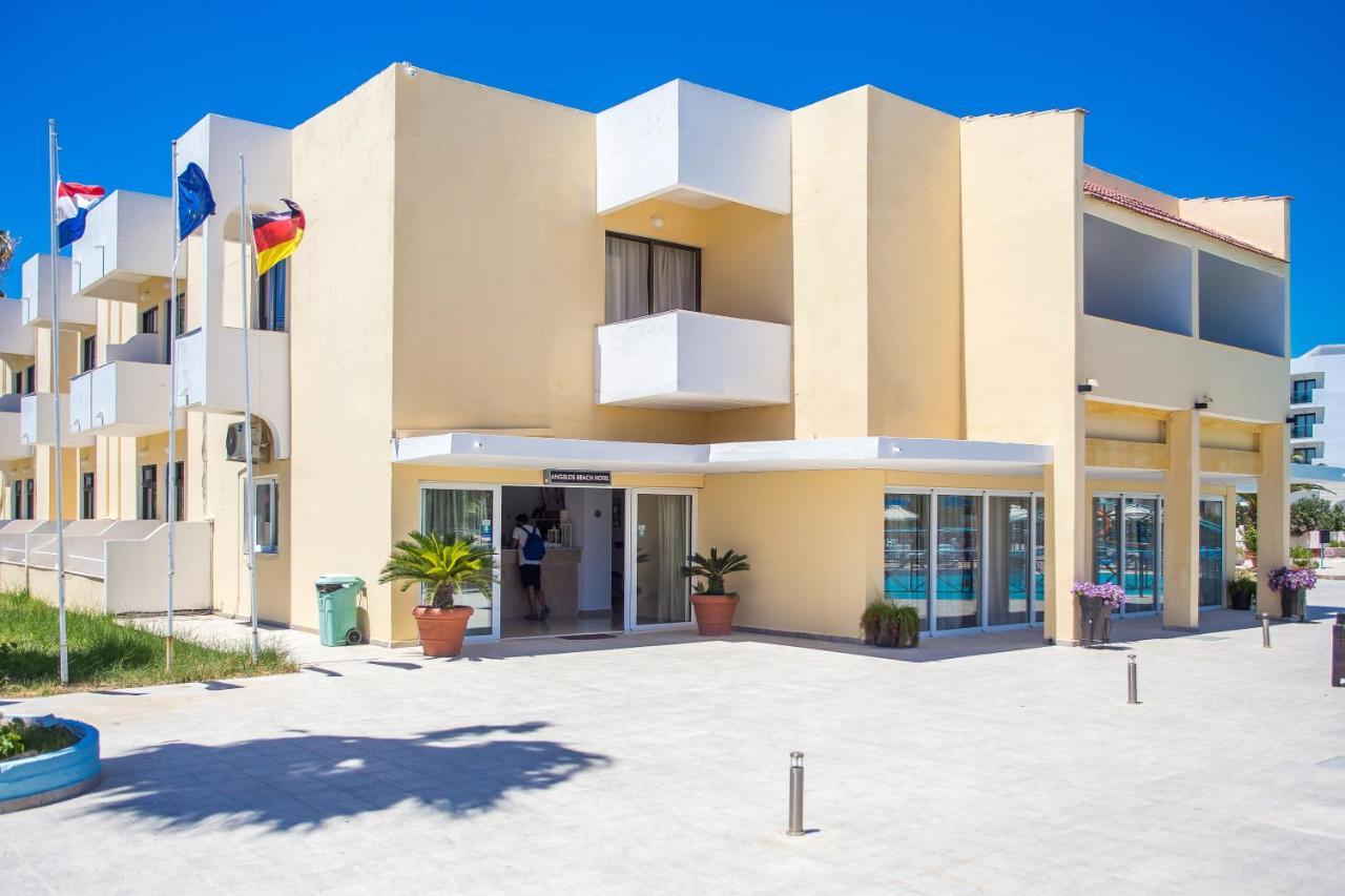 Angelos Beach Hotel ファリラキ エクステリア 写真