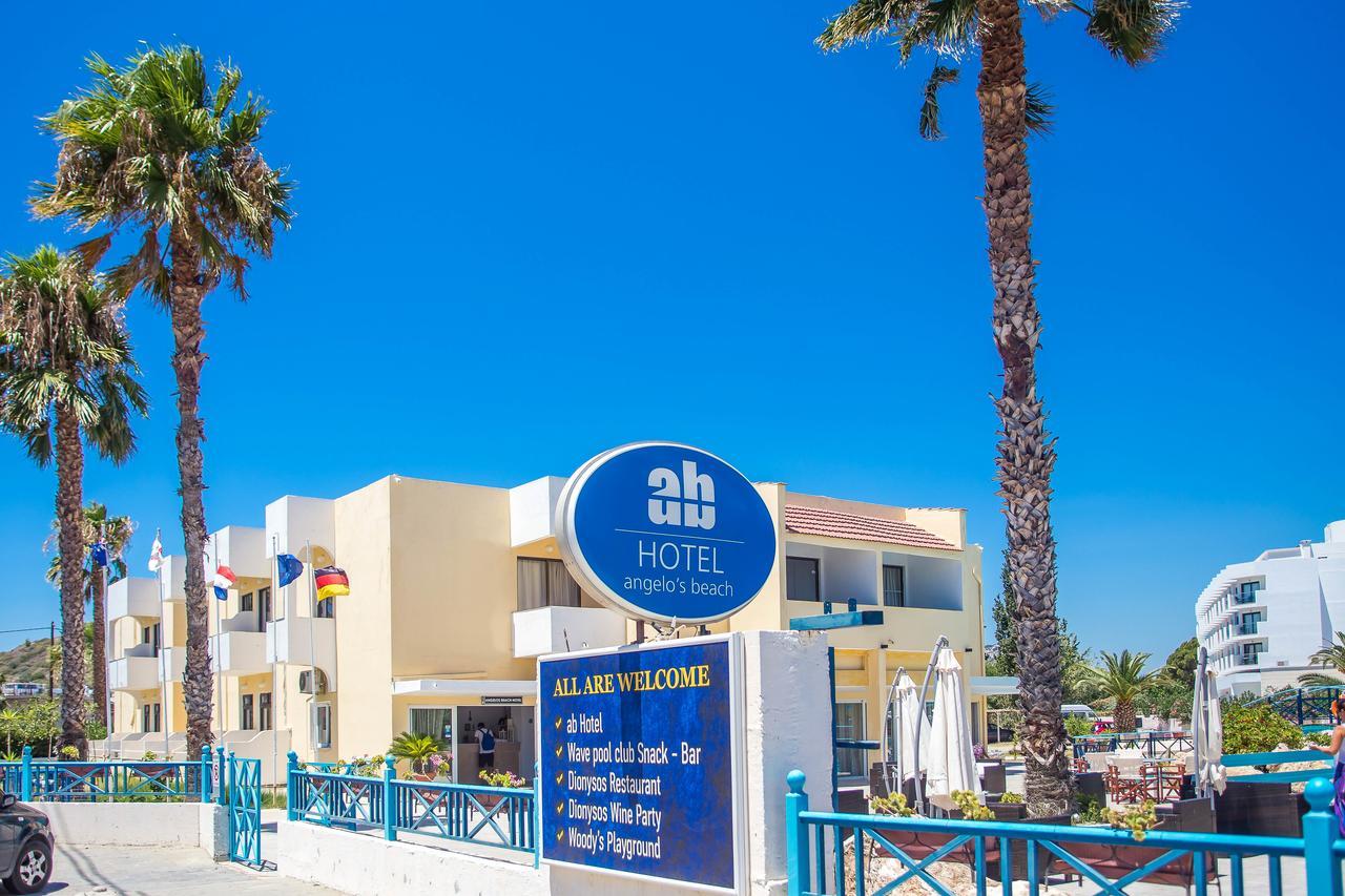 Angelos Beach Hotel ファリラキ エクステリア 写真