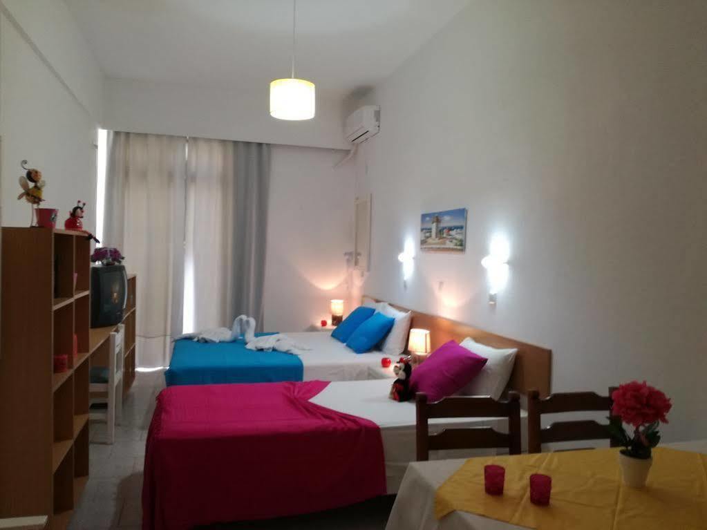 Angelos Beach Hotel ファリラキ エクステリア 写真
